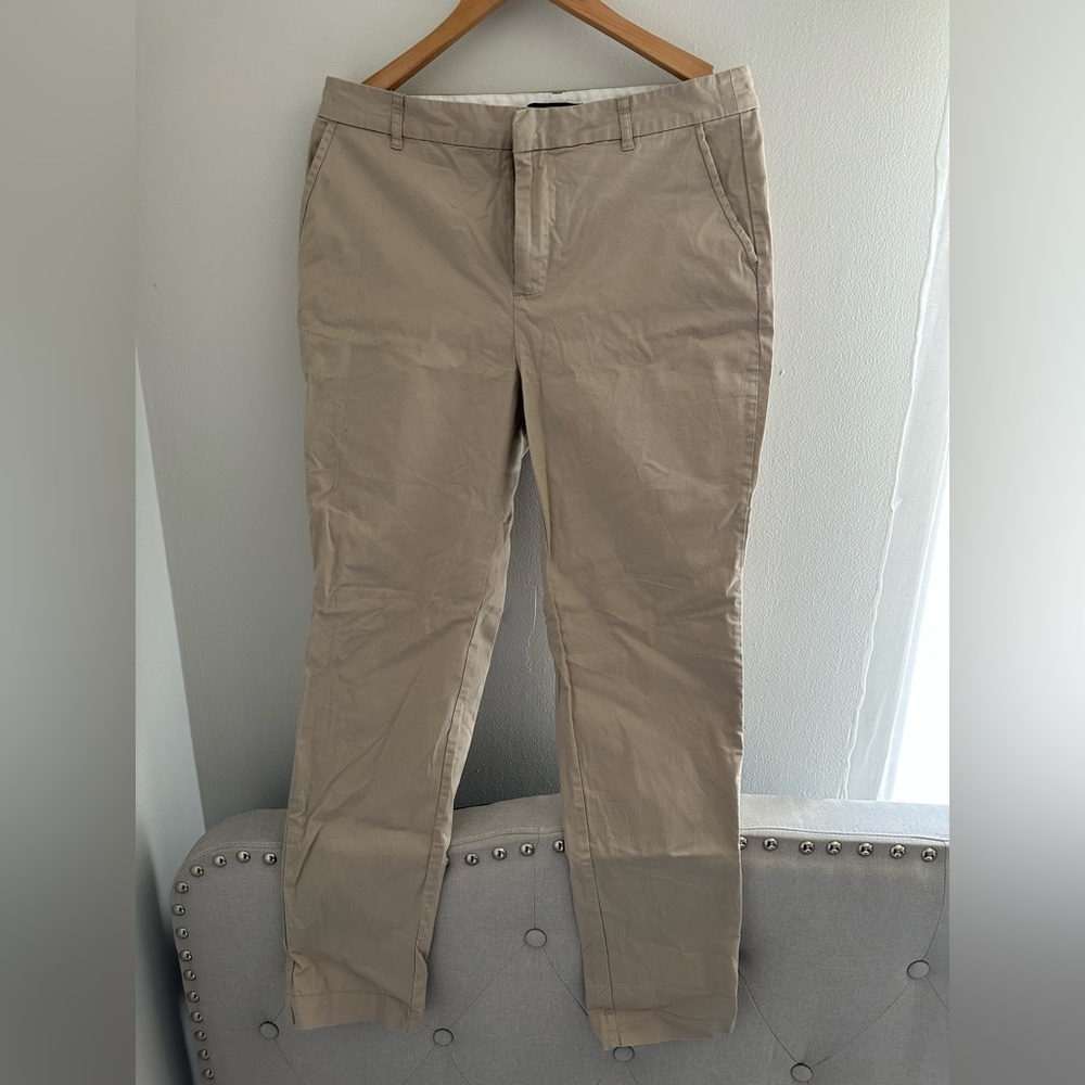 Khaki trousers